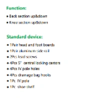 Vin Win  Function Manual Bed